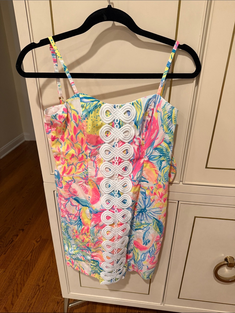Lilly Pulitzer Shelli Stretch Dress - Multi Fiesta Bamba Size 00